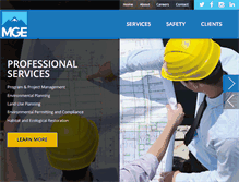 Tablet Screenshot of mgeinc.com